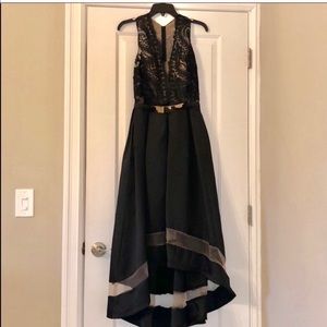 Elegant high low dress